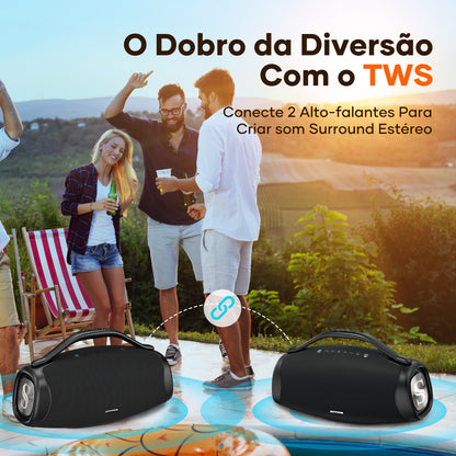 Sabala Dr-909 Caixa De Som Bluetooth,39000mah 200w IPX6