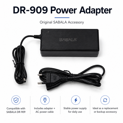 Fonte de Alimentação Original SABALA para DR-909
